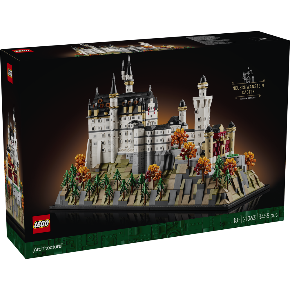  LEGO Architecture Neuschwanstein Castle 21063